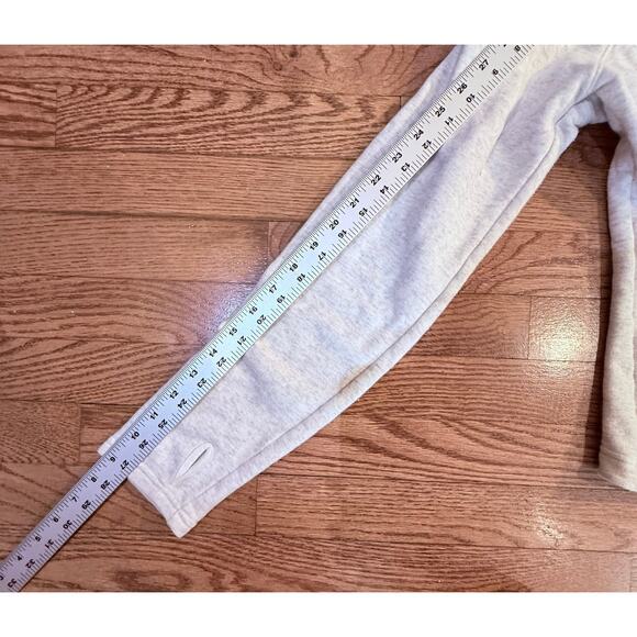 Under Armour Women’s Asymmetrical Zip-Up Hoodie Cream / Off-White – Size XL - Picture 6 of 8